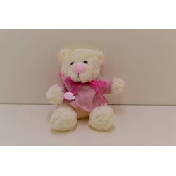 Grand ours peluche pull rose