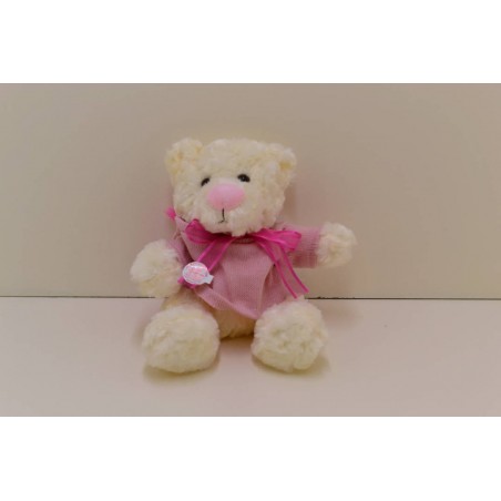 Grand ours peluche pull rose