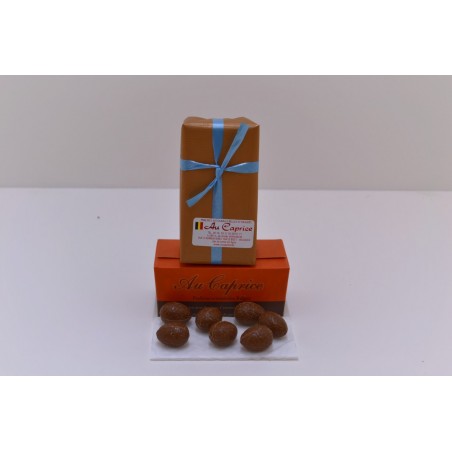 Mélange œufs praliné au lait (ruban bleu+brun)