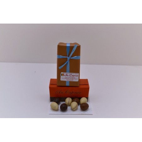 Mélange œufs praliné  blanc, noir et lait
