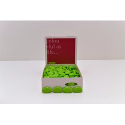 Dragées chocolat vert 1KG