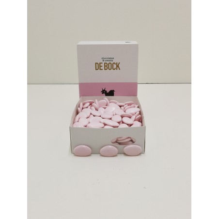 Dragées chocolat baby rose 1 KG