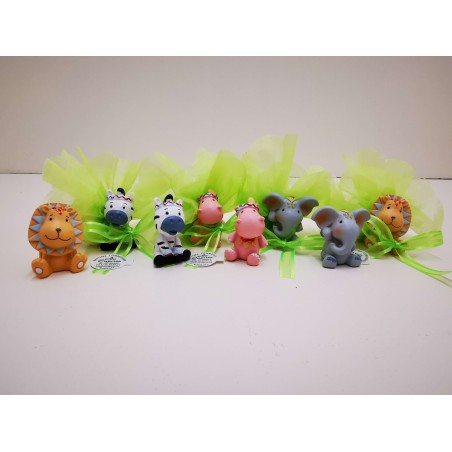 animaux safari savane prix pour 4 sujets assortis