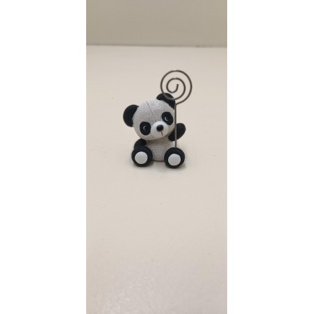 panda  avec clip photo non garni