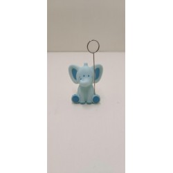 éléphant bleu clip non garni